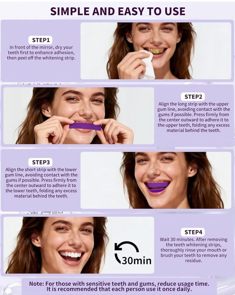 SmileKit Purple Teeth Whitening Strips - product image 6